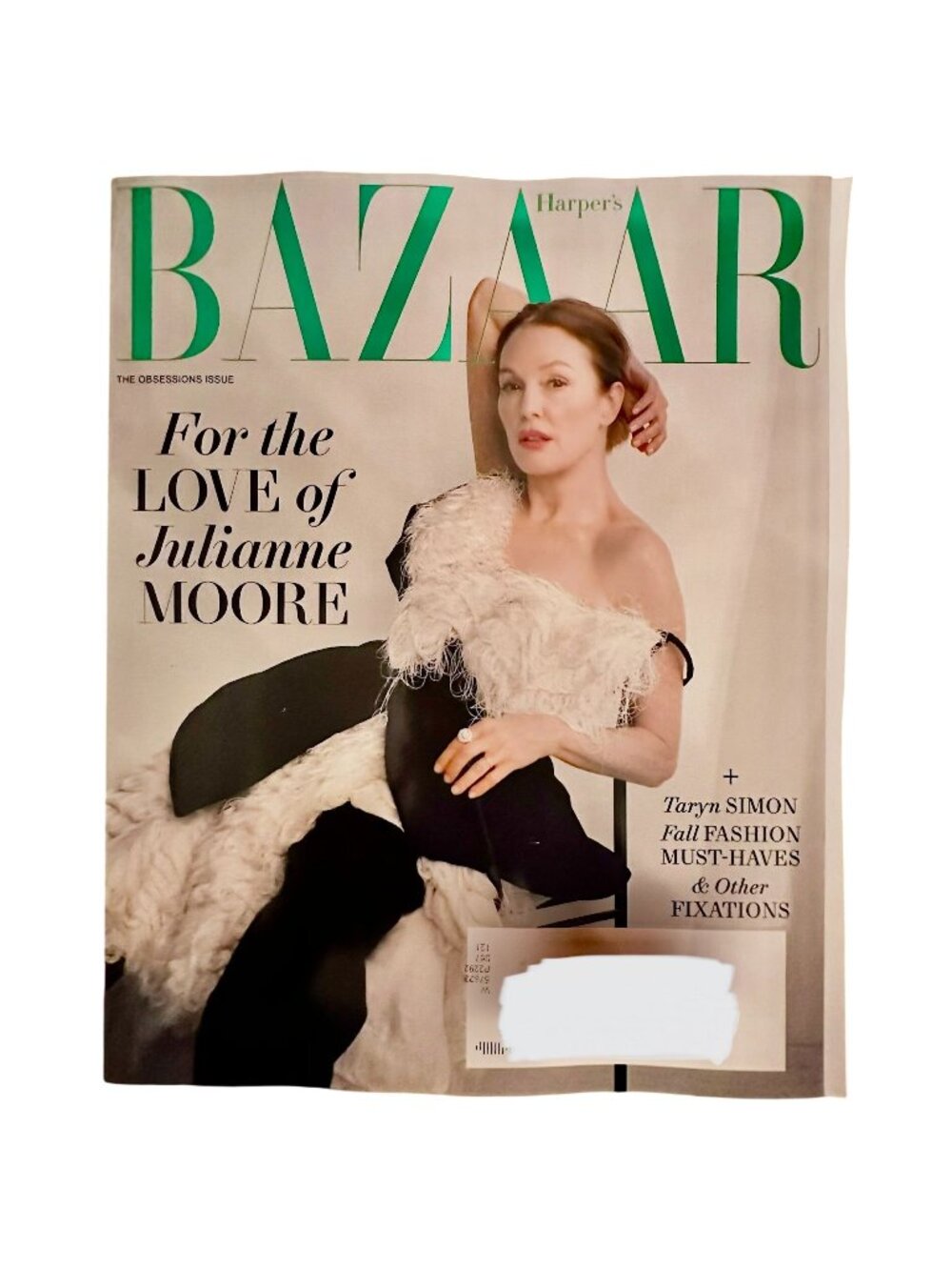 Harper Bazaar Magazine October 2026 The Obsessions Issue Julianne Moore